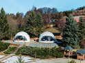 Glamping v Beskydách s wellness a raňajkami 
