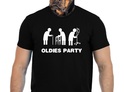 Vtipné tričko Bastard: Oldies party 