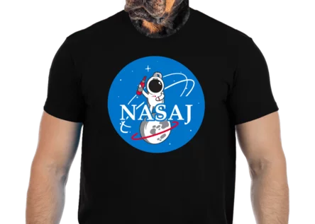 Vtipné tričko Bastard: NASA(j)