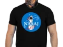 Vtipné tričko Bastard: NASA(j)