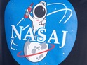 Vtipné tričko Bastard: NASA(j)