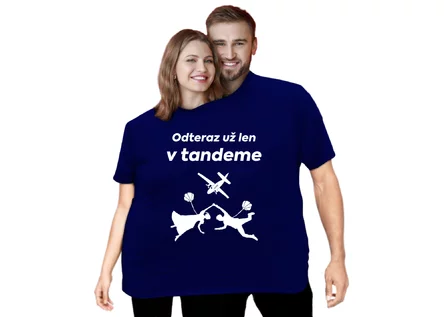 Svadobné tričko Adrop 5XL