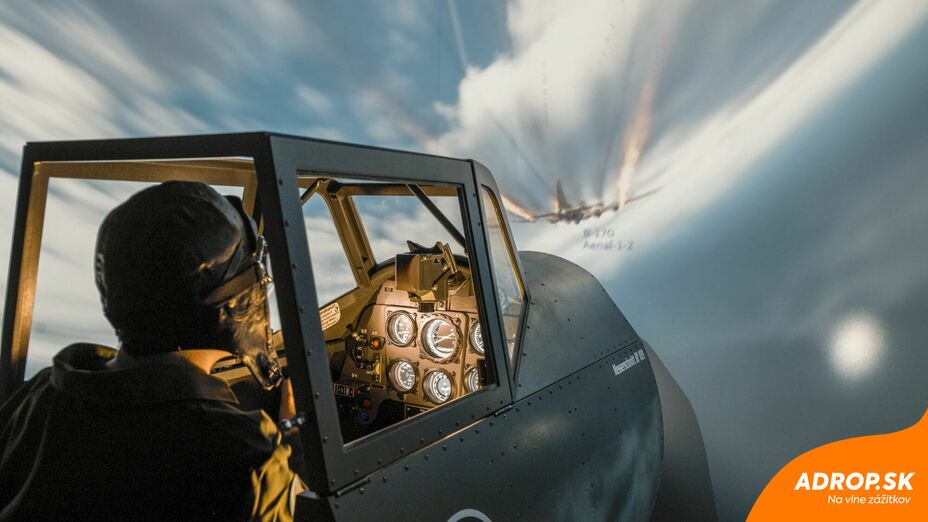 Letecký simulátor Messerschmitt Bf 109 ako z II. svetovej vojny