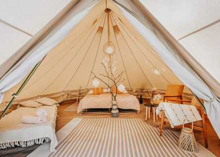 Glamping v Černickej obore  
