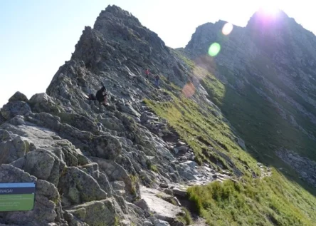 Tatranská ferrata Orla Perć pre skúsených turistov       