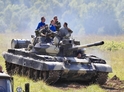 Jazda v obrnenom bojovom tanku T-55