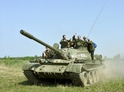 Jazda v obrnenom bojovom tanku T-55
