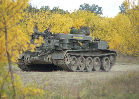 Riadenie vyslobodzovacieho tanku VT 55      