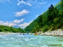 Packrafting na divokej vode