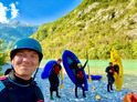 Packrafting na divokej vode