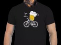 Vtipné tričko Bastard: Tour de beer
