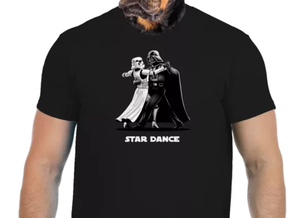 Vtipné tričko Bastard: Star Wars tanečníci