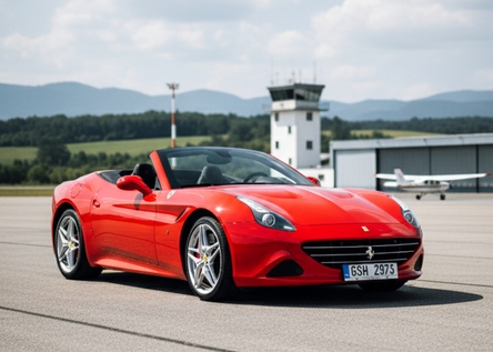 Zážitková jazda na Ferrari California T na letisku