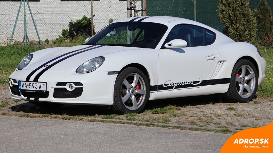Zážitková spolujazda v Porsche Cayman S Coupe