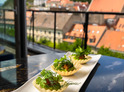 Aperitivo v Skybare: 3× snack a Champagne pre dvoch