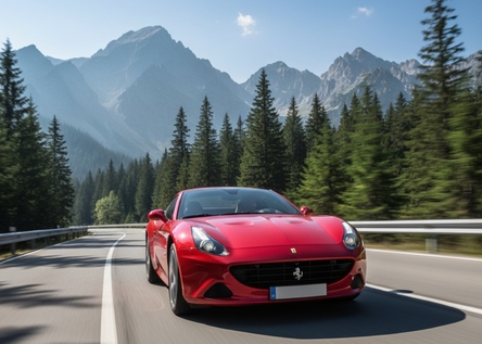 Jazda na Ferrari California T