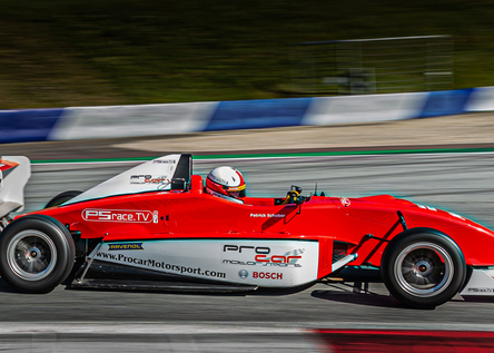 Jazda na formule Dallara Masters