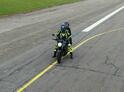 Spolujazda na motorke na letisku