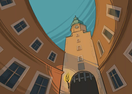 Exteriérová úniková hra V zajatí štyroch brán