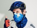 Antivírusový nákrčník na podporu CF Hero: modrý